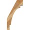 Ekena Millwork 6"W x 14"D x 26"H Merced Rough Sawn Knee Brace, Western Red Cedar BRC06X14X26MRC00RWR - alternate 4